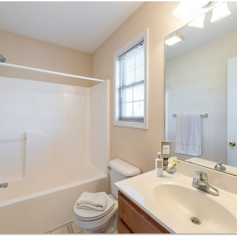 bathroom with window